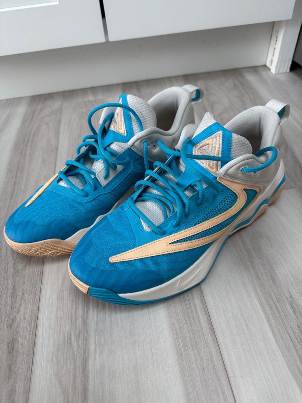 Nike Giannis Immortality 3 basketball shoes sneakers Phantom/blue